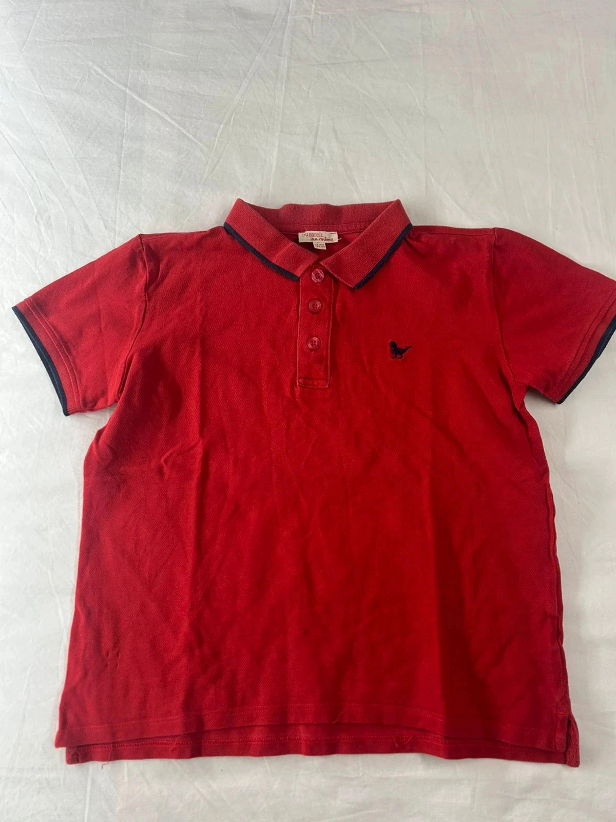 Rood polo Du Pareil au Même – photo 2